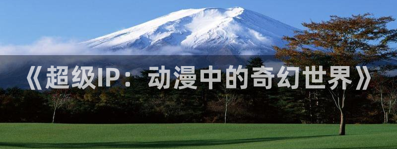 樱花动漫网站入口官网：《超级IP：动漫中的奇幻世界》